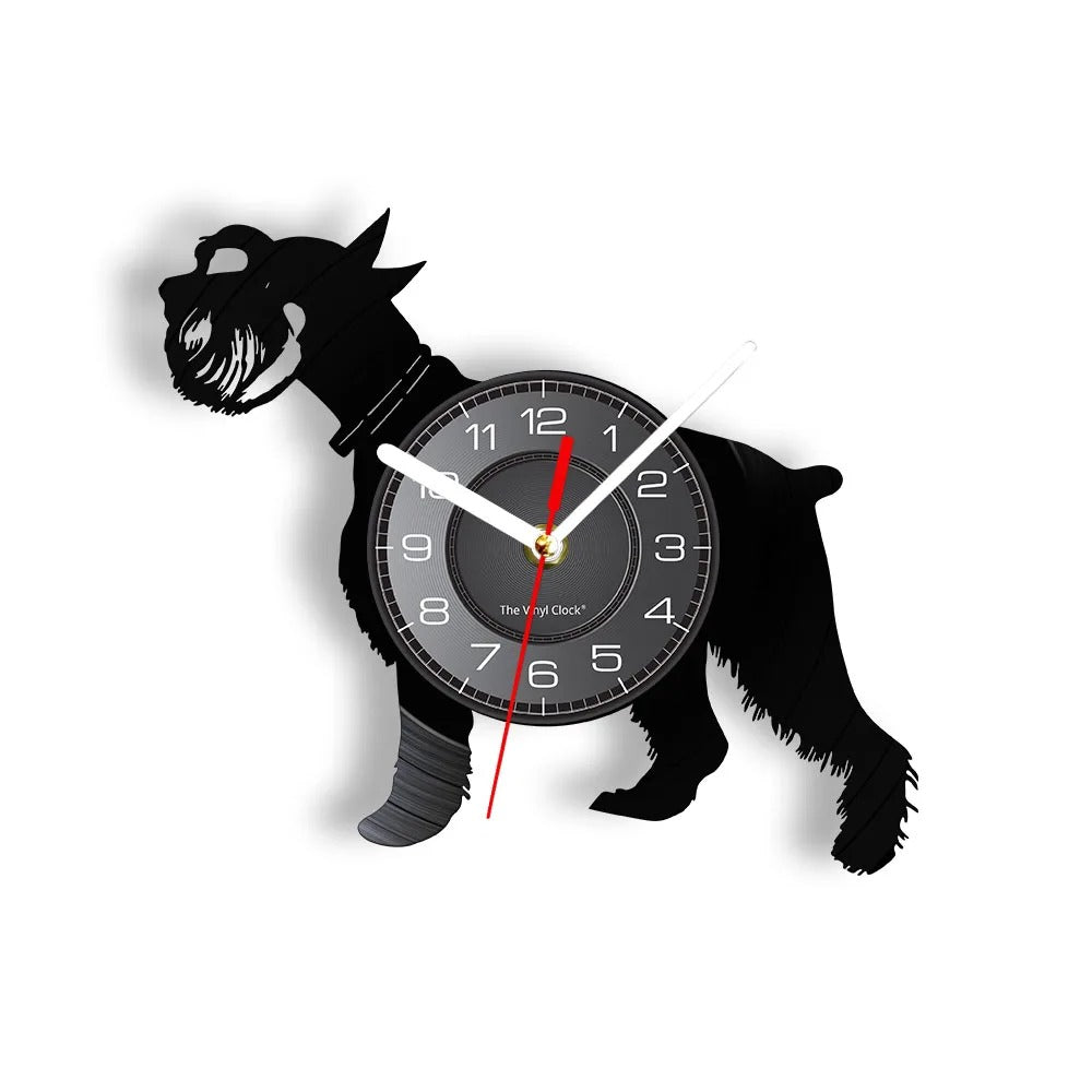 Realistic Dog Wall Clocks