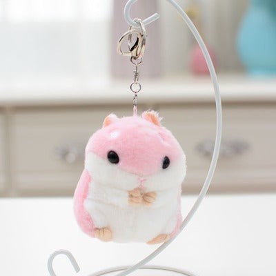 Plush Hamster Keychains - Style's Bug 2 x Pink