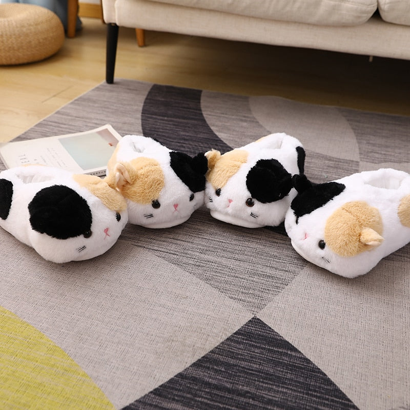 Calico Kitty Slippers by Style's Bug - Style's Bug