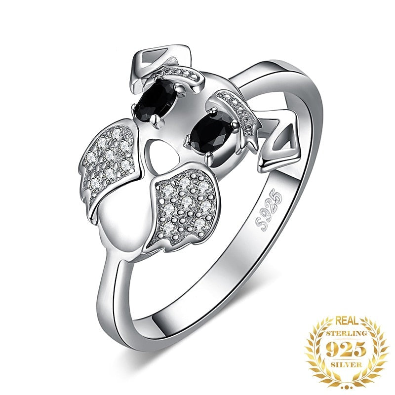 Silver Schnauzer ring by Style's Bug - Style's Bug 6