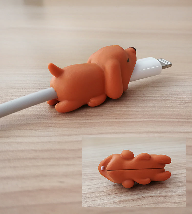 Funny Animal USB Cable protectors (3pcs pack) - Style's Bug
