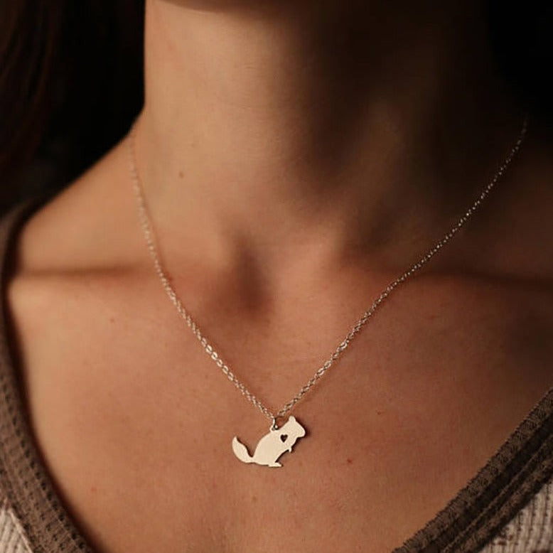 PAWsonalized Chinchilla Necklace - Style's Bug