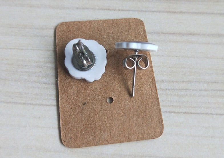 Realistic Bernese Mountain dog Earrings - Style's Bug