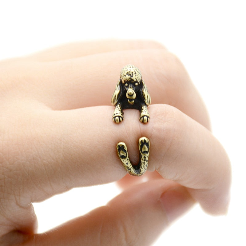 Vintage Poodle ring (One Size) - Style's Bug