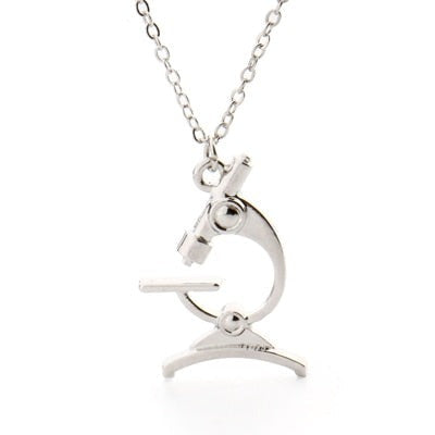 Simple Microscope Necklace - Style's Bug Silver