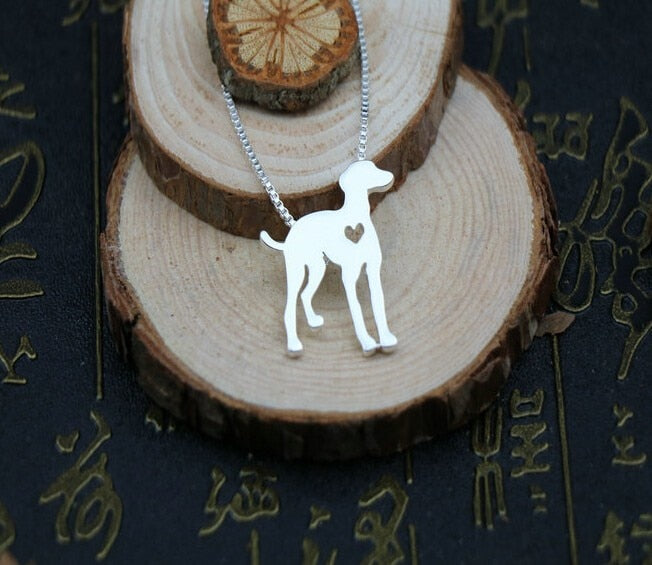 Realistic Greyhound necklace - Style's Bug