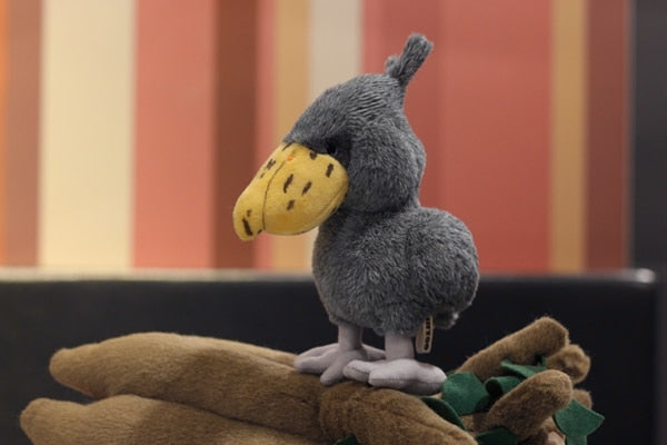 Realistic Shoebill Stork plushie (With Posable feet) - Style's Bug