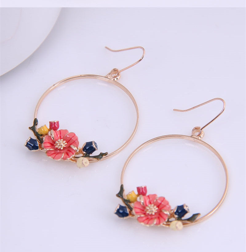 "Fancy Garden" Earrings by SB - Style's Bug