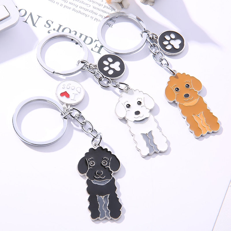 Poodle keychains by Style's Bug (2pcs pack) - Style's Bug