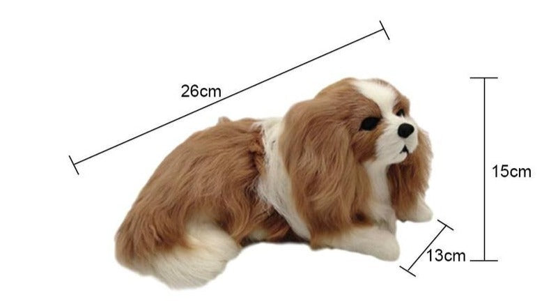 Realistic Cavalier King Charles Spaniel plushie