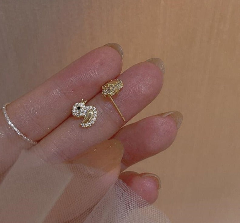 Duckling earrings by SB (2 pairs pack) - Style's Bug