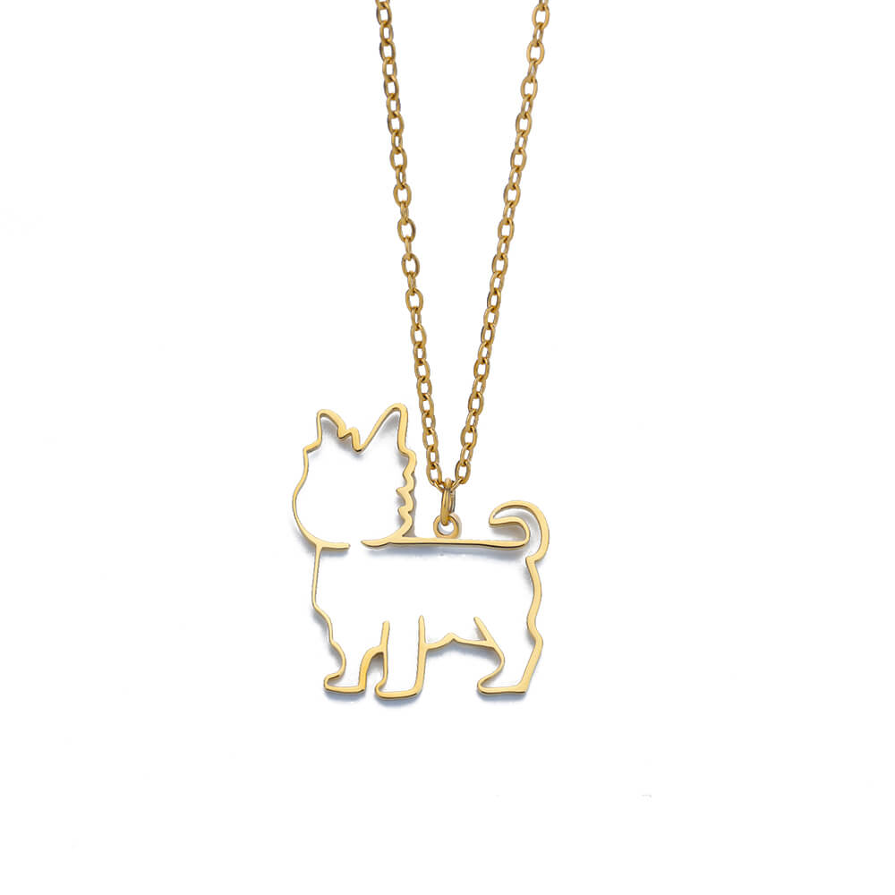 Custom Artistic Dog necklaces