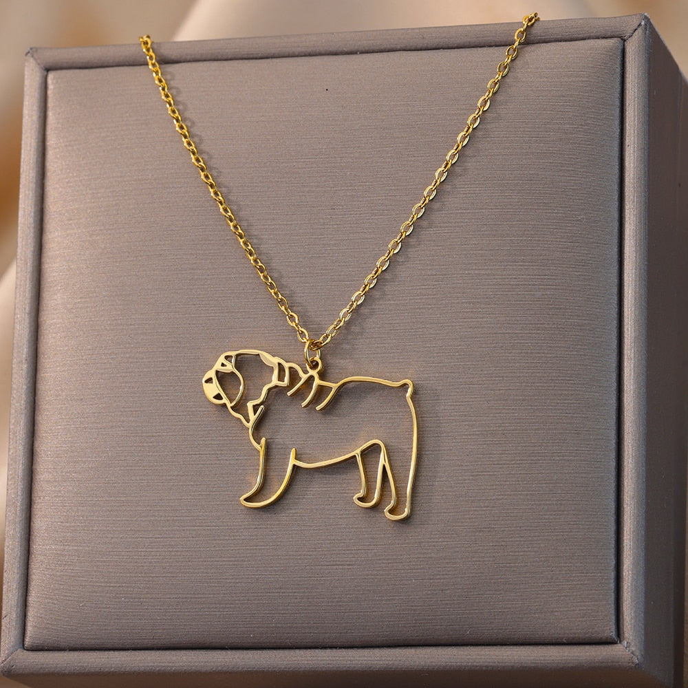 Custom Artistic Dog necklaces