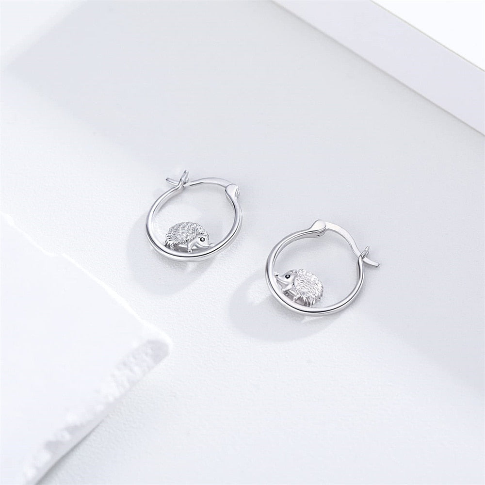 Classic Hedgehog Hoop earrings - Style's Bug