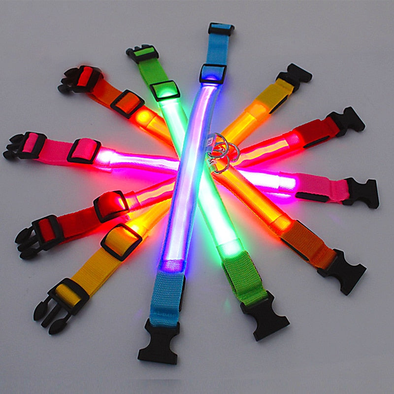Anti-loss Dog LED Flashing Collar - Style's Bug