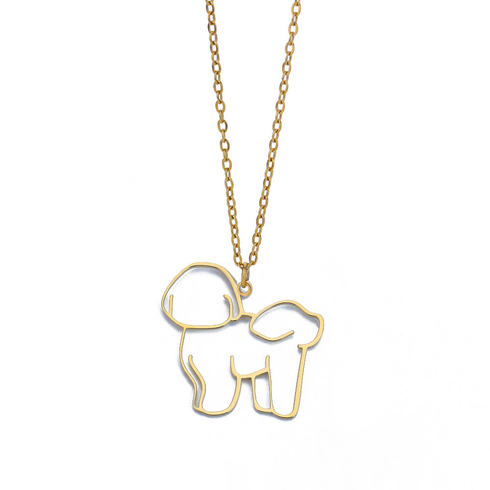 Custom Artistic Dog necklaces
