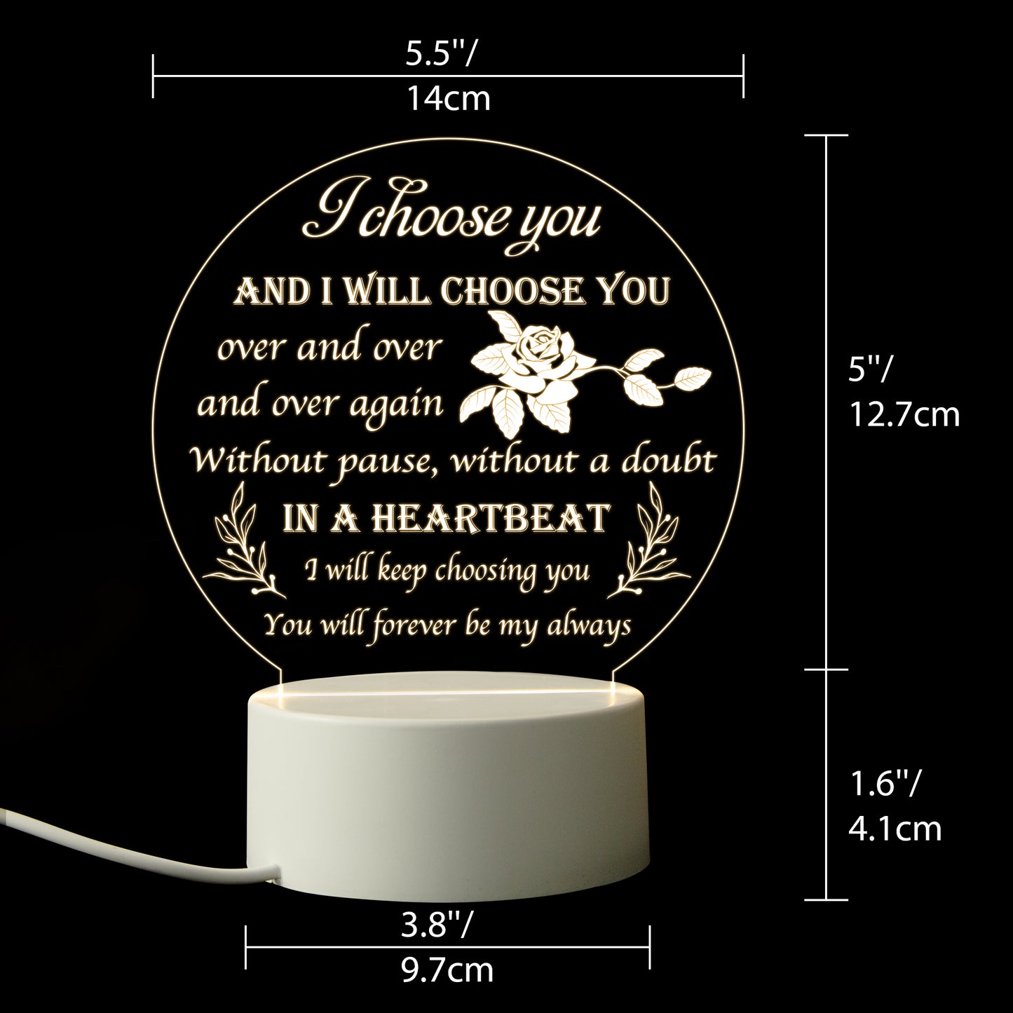 Custom Love Night lamp by Style's Bug - Style's Bug