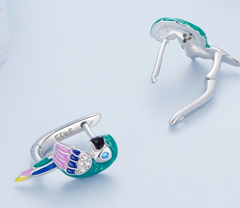 "Pixie the Macaw" Parrot Jewelry Set