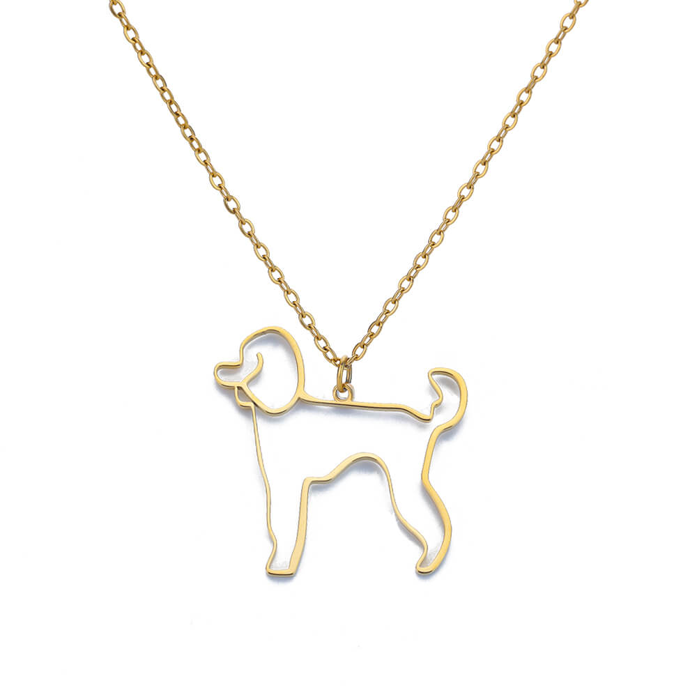 Custom Artistic Dog necklaces