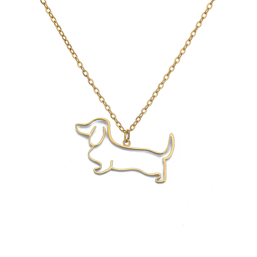 Custom Artistic Dog necklaces