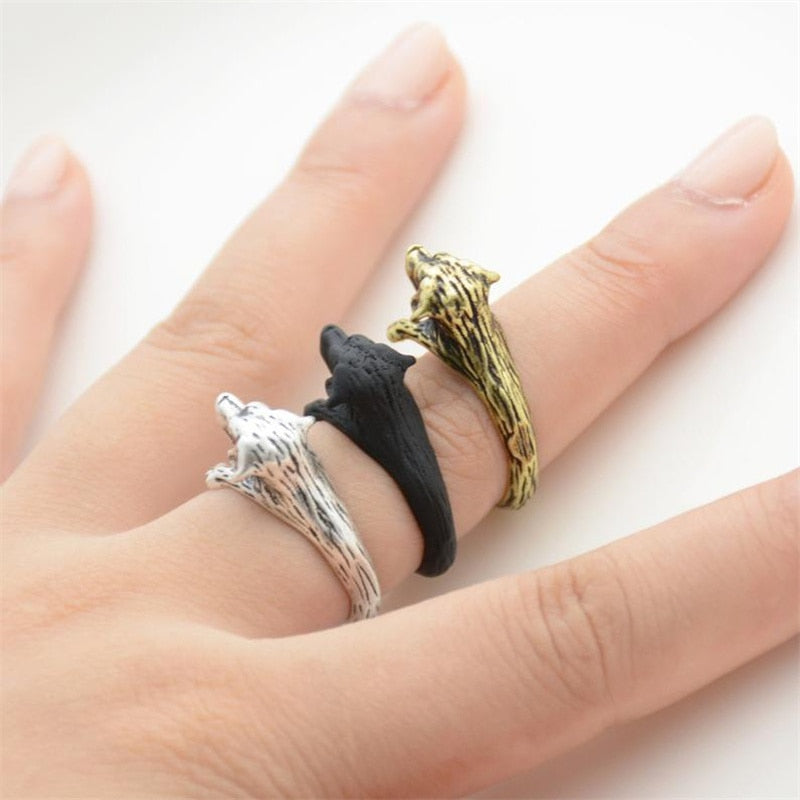 Realistic Labrador Retriever rings (2pcs pack) - Style's Bug