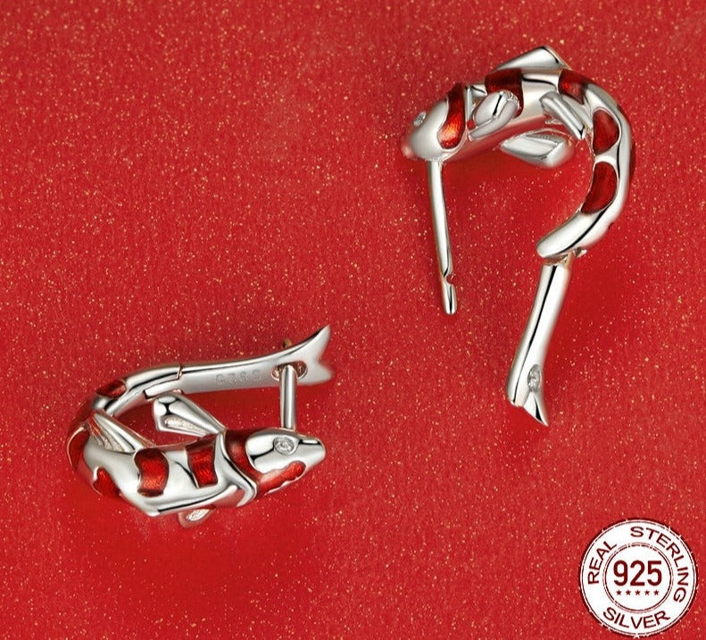 Kōhaku Koi Jewelry Set