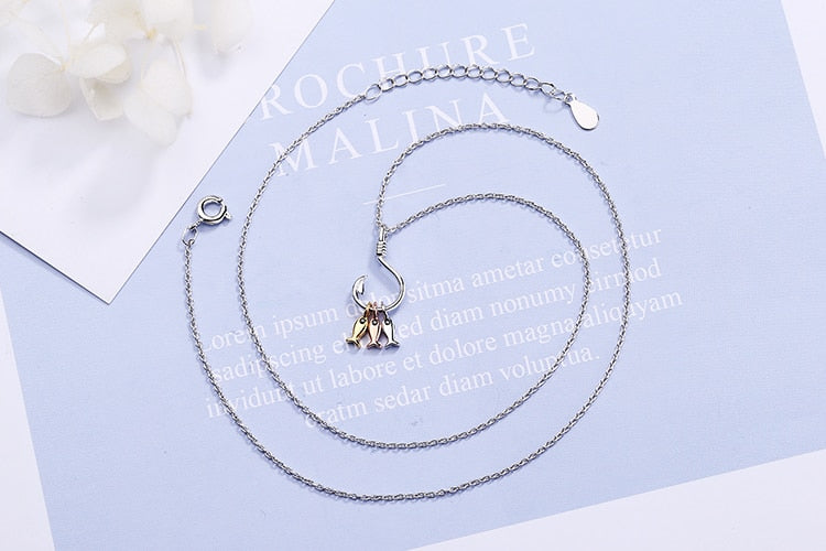 Fish Hook Necklace by Style's Bug - Style's Bug
