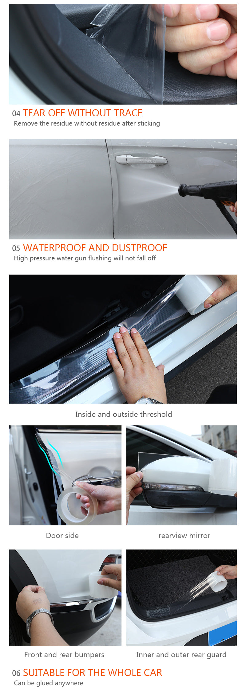Car Door Protector Nano Sticker Tape - Style's Bug
