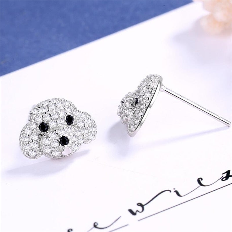Poodle earrings by Style's Bug - Style's Bug