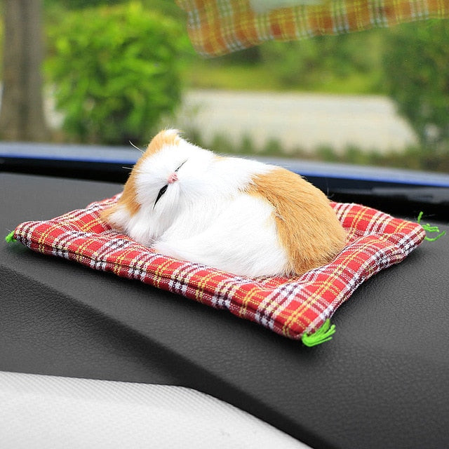 Cute Sleeping Kitten - Style's Bug Yellow White
