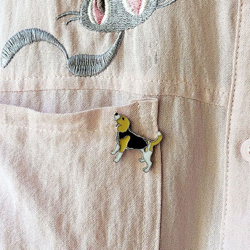 Dog Brooches by Style's Bug (2pcs pack) - Style's Bug Beagle