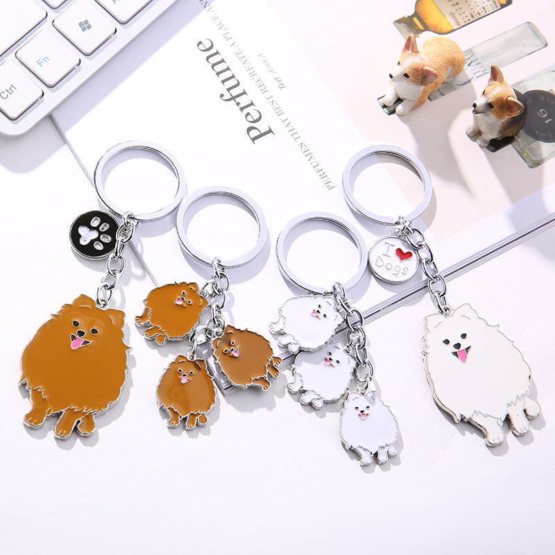 Pomeranian keychains by Style's bug (2pcs pack) - Style's Bug