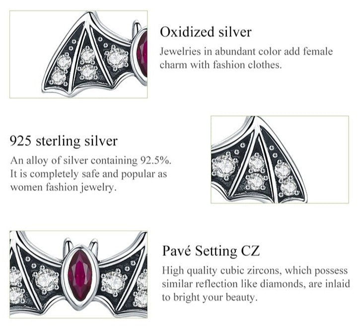 Bat earrings by Style's Bug - Style's Bug