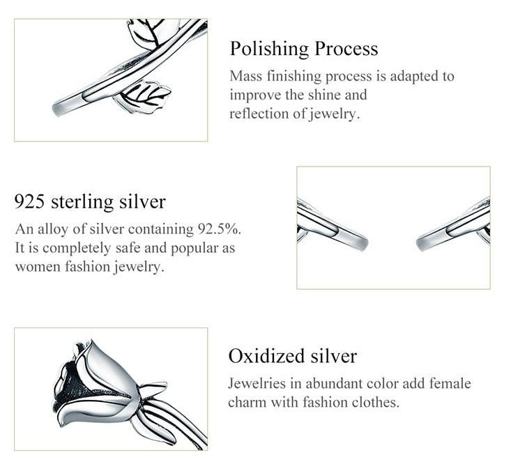 Rose earrings by Style's Bug - Style's Bug