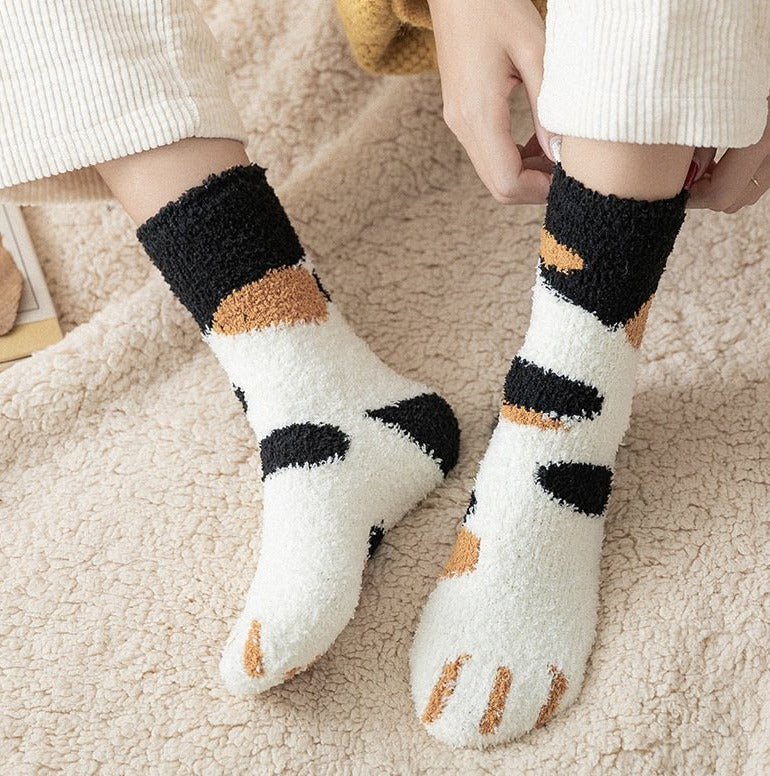 "CatPaws" Socks (3 pairs pack) - Style's Bug
