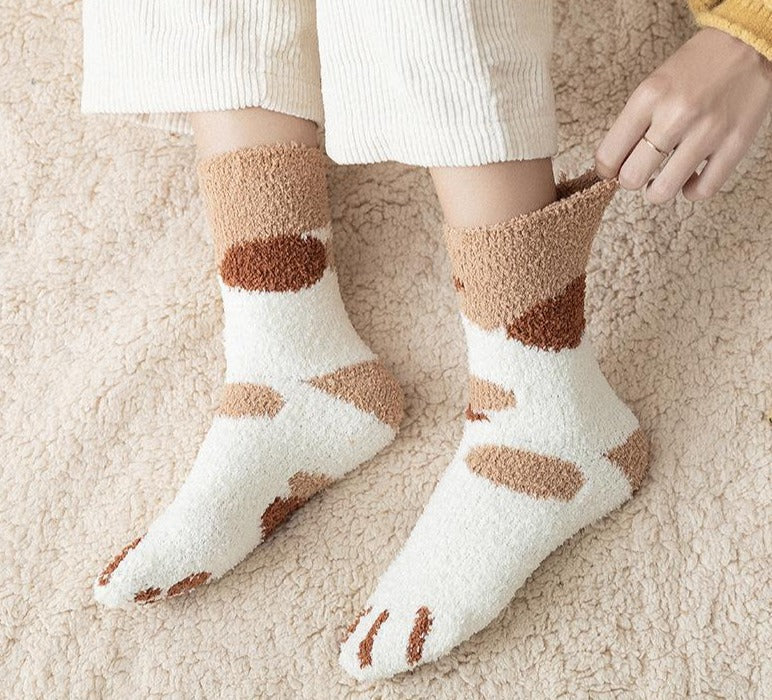 "CatPaws" Socks (3 pairs pack) - Style's Bug