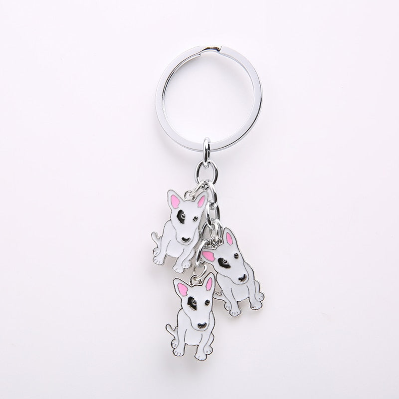 Bull Terrier keychains by Style's Bug (2pcs pack) - Style's Bug