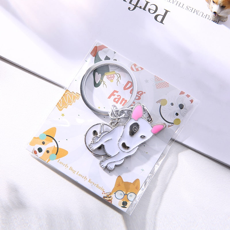 Bull Terrier keychains by Style's Bug (2pcs pack) - Style's Bug