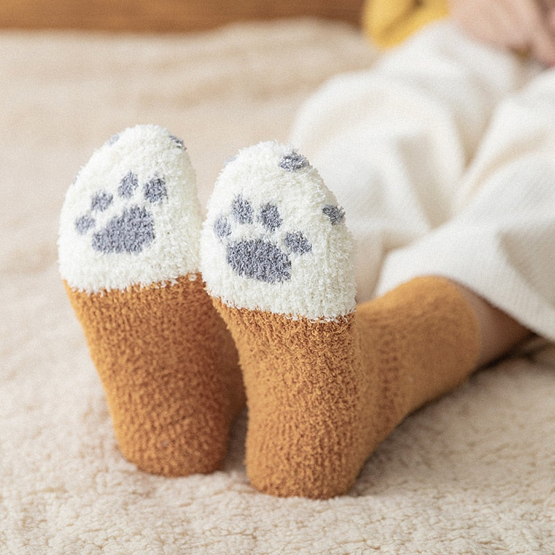 "CatPaws" Socks (3 pairs pack) - Style's Bug