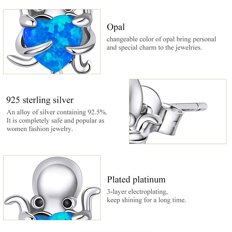 Octopus earrings by Style's Bug - Style's Bug