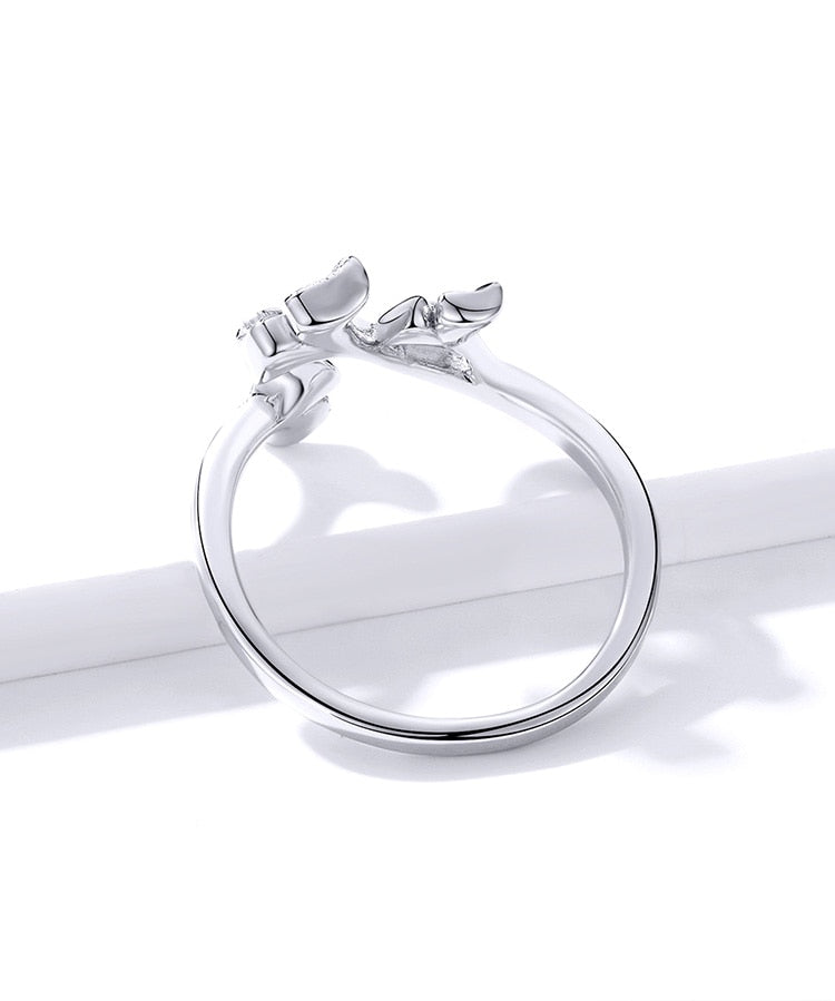 Ginkgo Leaf ring by Style's Bug - Style's Bug