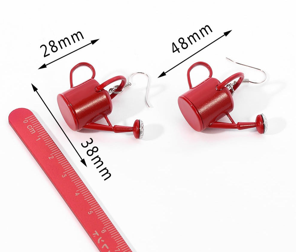 Watering Can Earrings by Style's Bug - Style's Bug