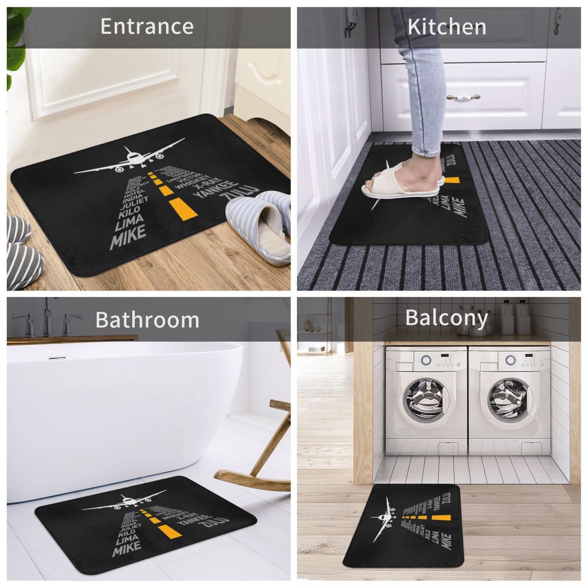 Airplane Landing mat by SB - Style's Bug