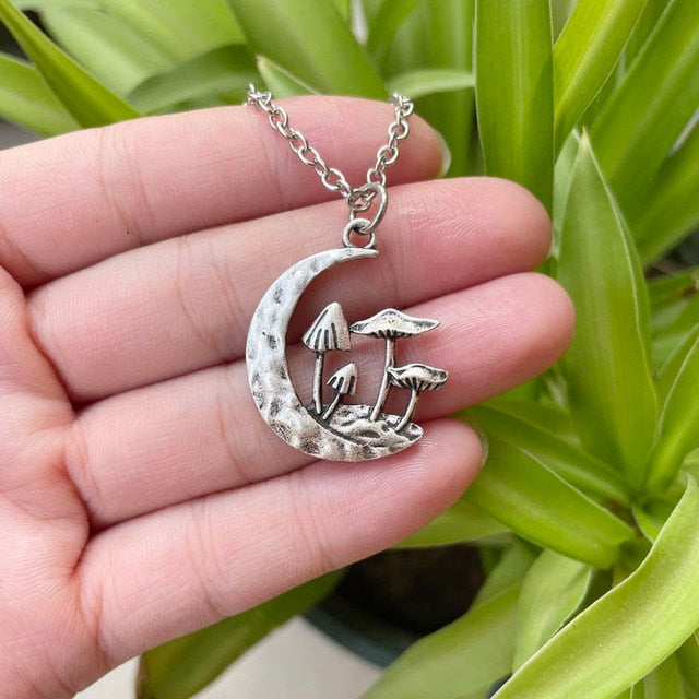 Witchy Forrest Mushroom Necklaces by Style's Bug - Style's Bug F