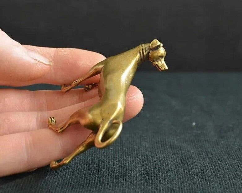 Brass Whippets/Greyhounds by Style's Bug - Style's Bug