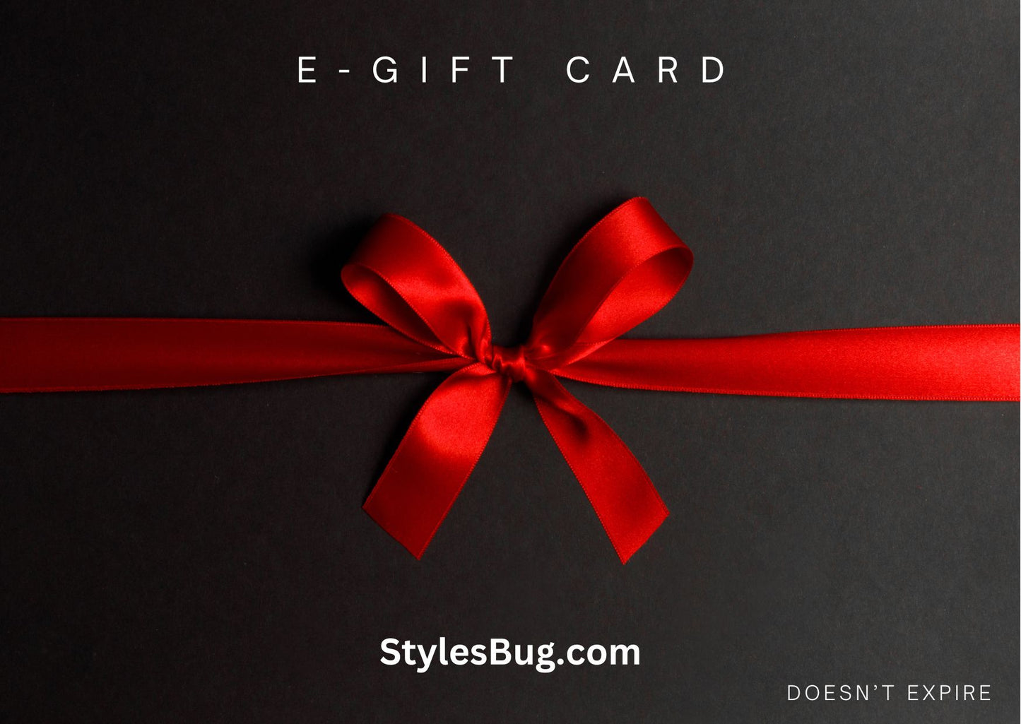 E-Gift Card by Style's Bug