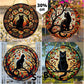 Artistic Hanging Black Cat Ornaments