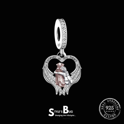 Great Dane 'I love you forever' Dog Pendants