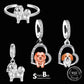 Maltipoo "I love you forever" Pendant