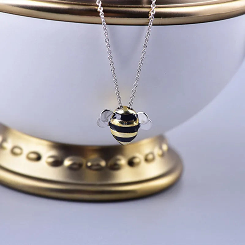 s925 Bumble bee jewellery set